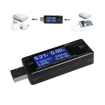 تستر خروجی ولتاژ و آمپر شارژر kws-mx16