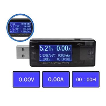 تستر خروجی ولتاژ و آمپر شارژر kws-mx16