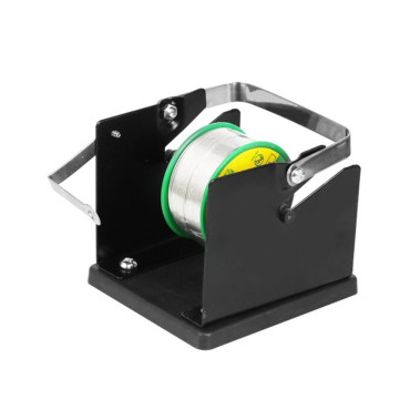 نگهدارنده و قرقره ی سیم لحیم