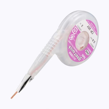 سیم قلع کش حلزونی GOOT WICK CP-20y