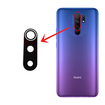 شیشه دوربین Xiaomi Redmi 9 Prime