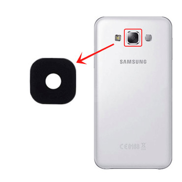 شیشه دوربین Galaxy E5