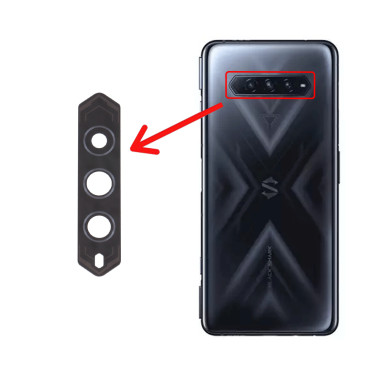 شیشه دوربین Xiaomi Black Shark 4