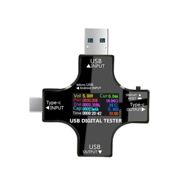 تستر شارژر و مانیتورینگ چندکاره J7-C USB