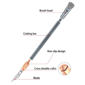 ست تیغ و برس تمیز کننده TE-157