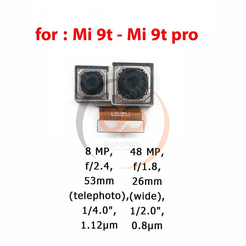 دوربین اصلی و پشت شیائومی  Mi 9t - Mi 9t pro